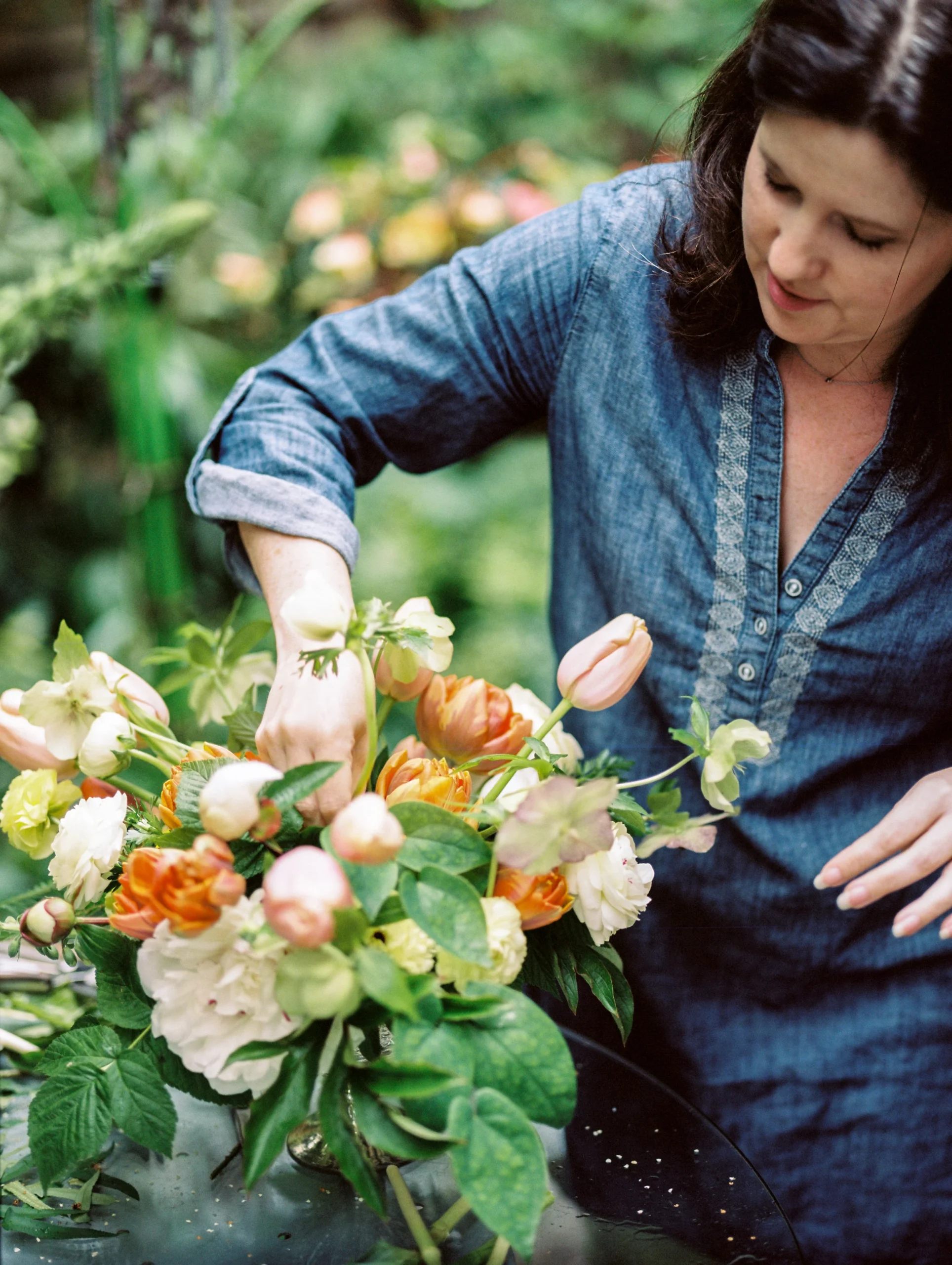 Business Branding Photography with Seattle Florist Smashing Petals