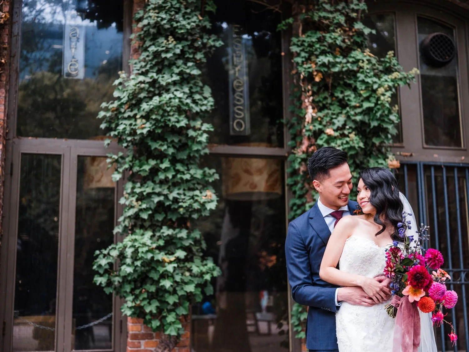 Jewel Tones Pioneer Square Elopement with the Seattle Elopement Package