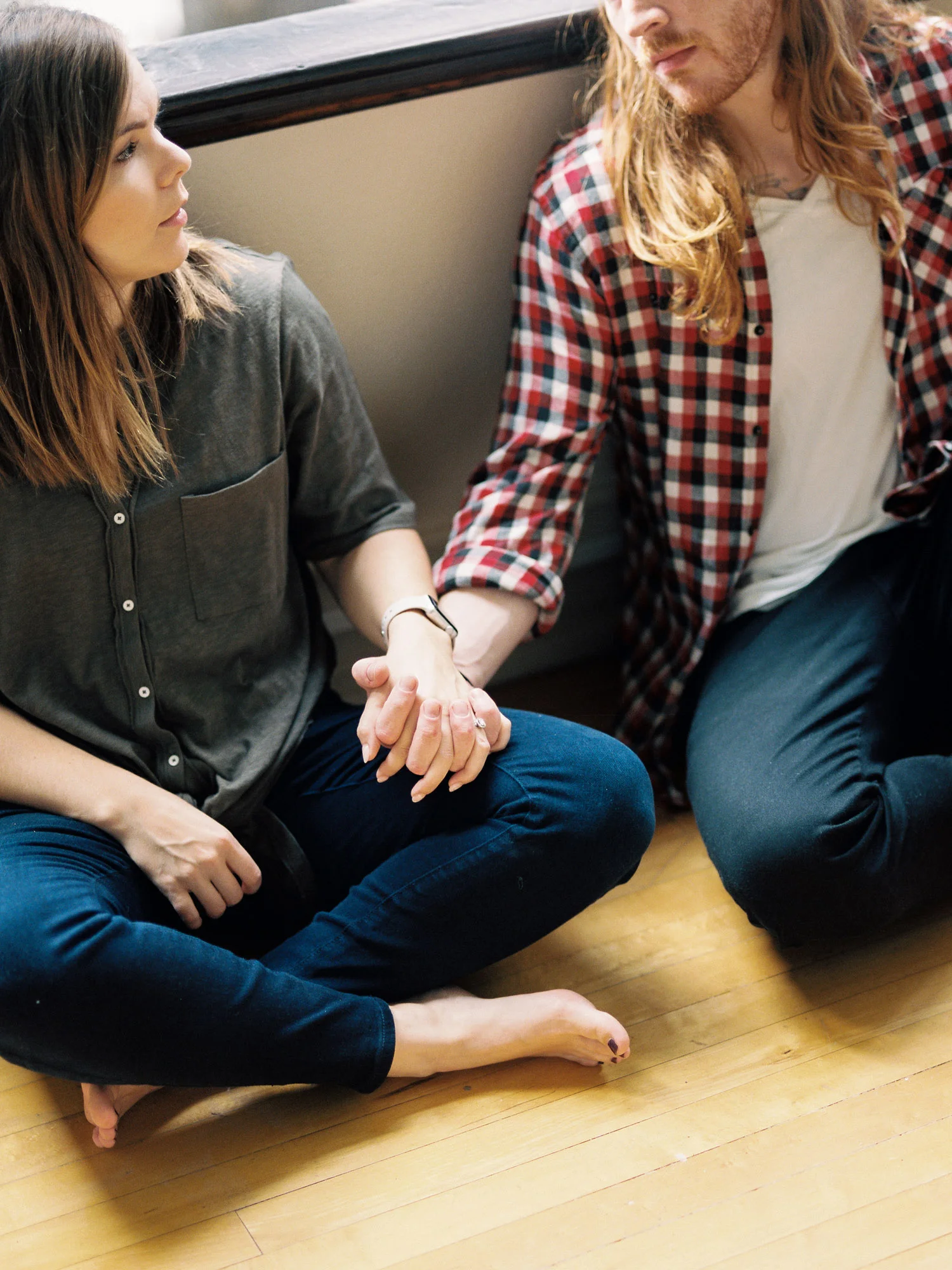 Couples Photography Session at Home in Wallingford, Seattle