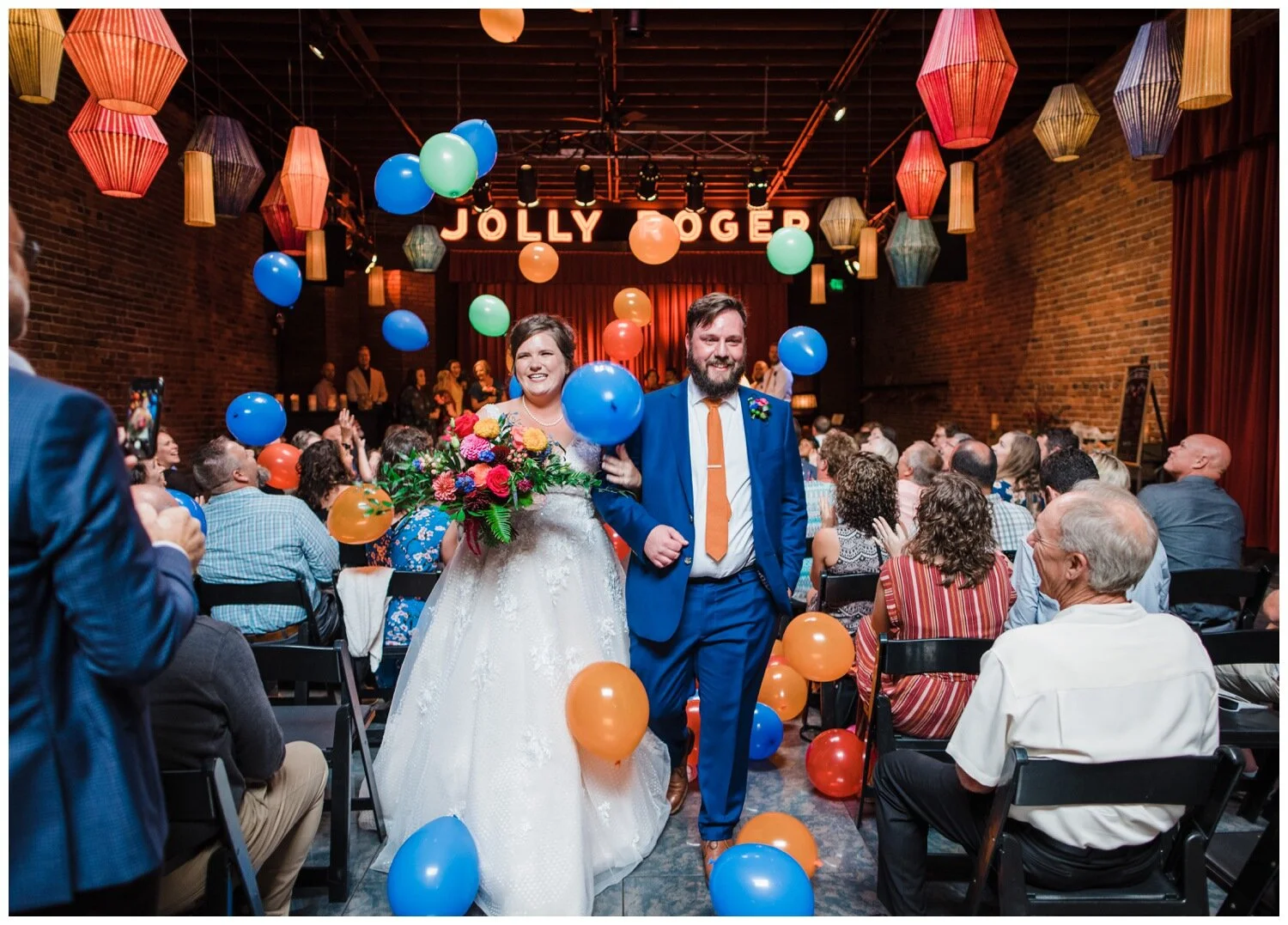 Georgetown Ballroom Wedding Complete with Pin Ball and a Balloon Drop