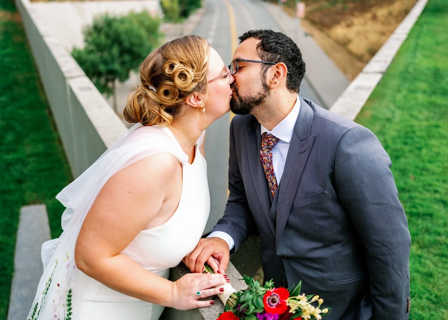 Colorful Cultural Fusion Nuptials at Melrose Market Studios
