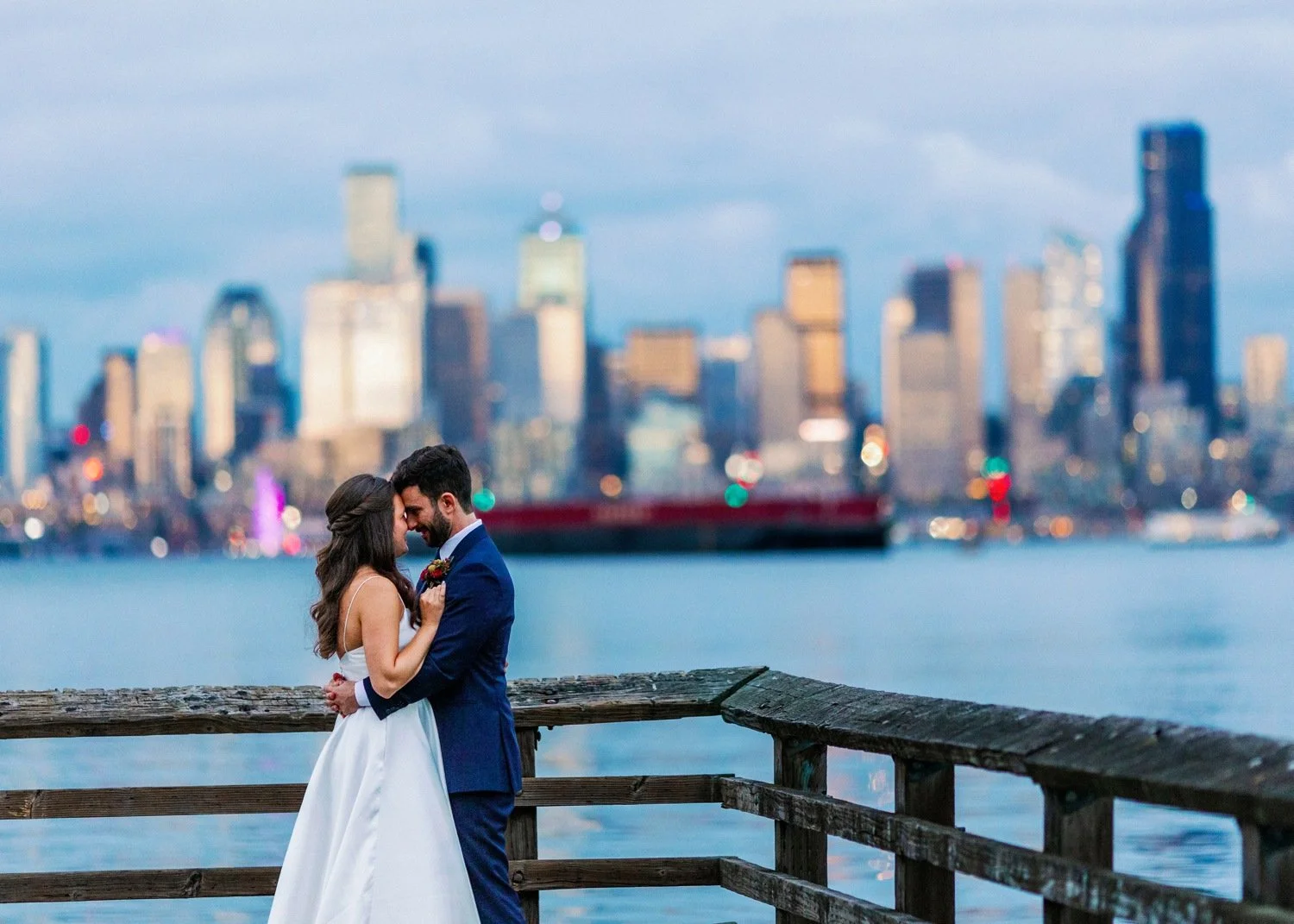 Waterfront Dock Wedding at Salty's on Alki