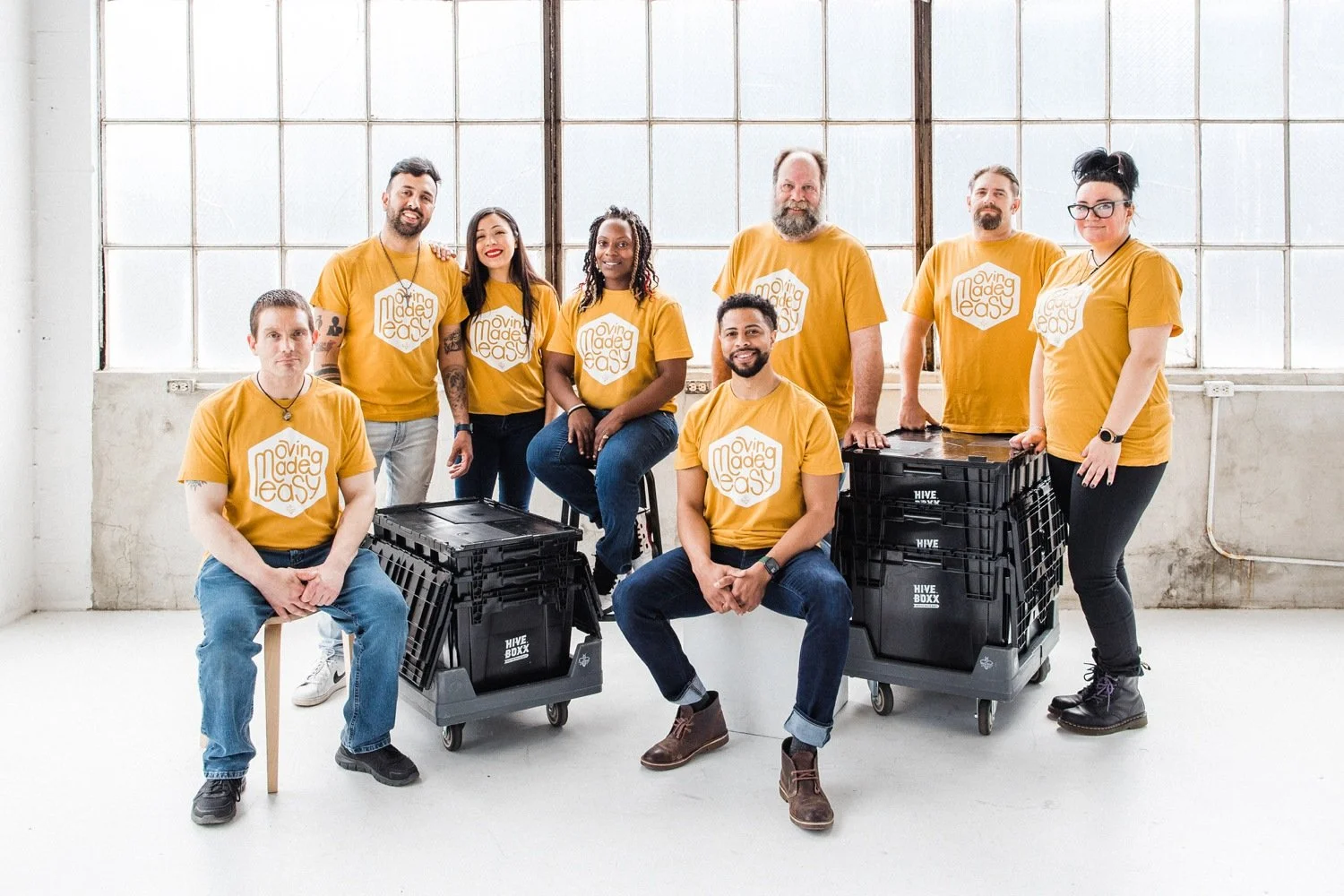 Company Branding Shoot with Hiveboxx in Downtown Seattle